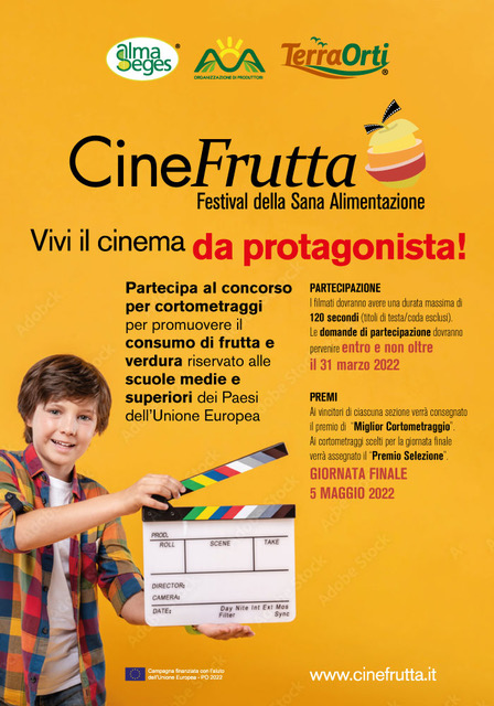 Pubblicato il nuovo bando Cinefrutta