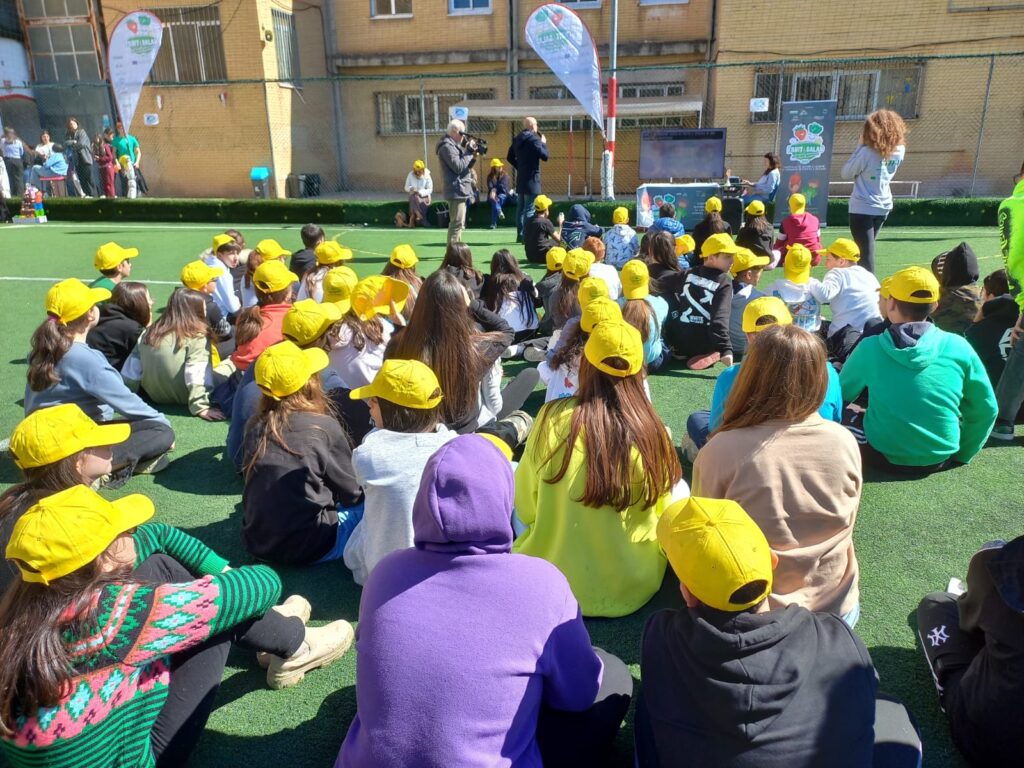 Comunicato Stampa: Gli istituti scolastici della Campania pronti ad ospitare il ritorno del tour di Fruit & Salad school games