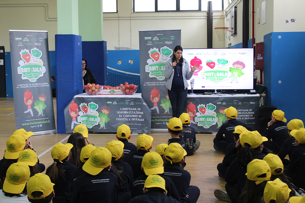 Fruit & Salad school games approda in Sicilia