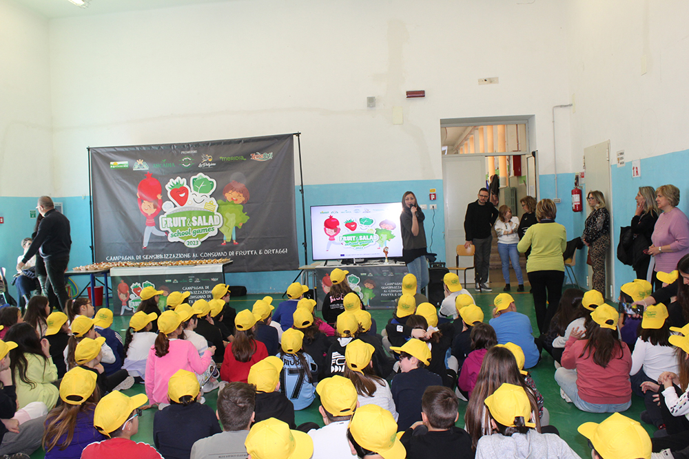 In Puglia nuove tappe di Fruit & Salad school games