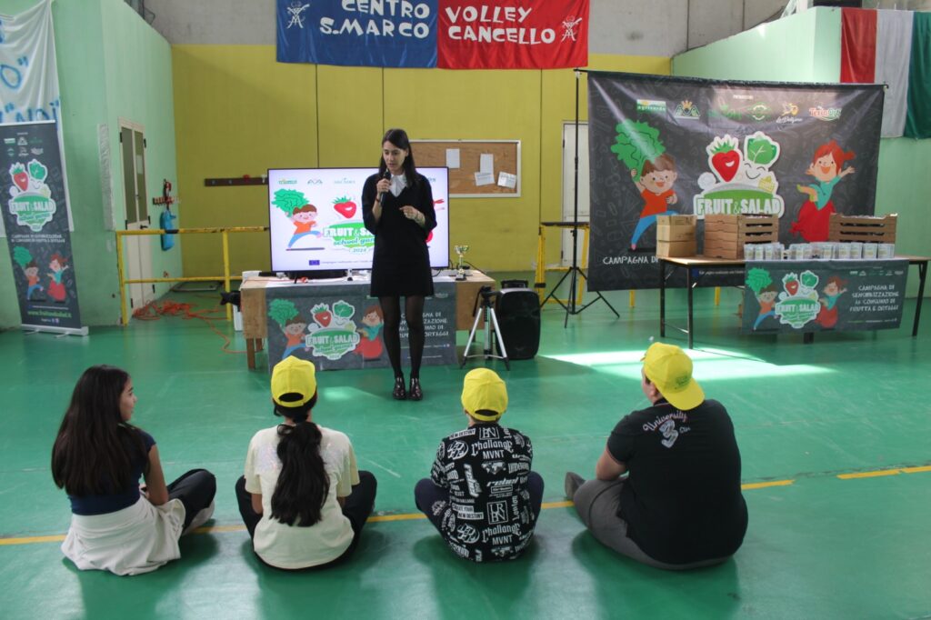Fruit&Salad School Games: il tour Continua in Puglia e  Campania con grande successo!